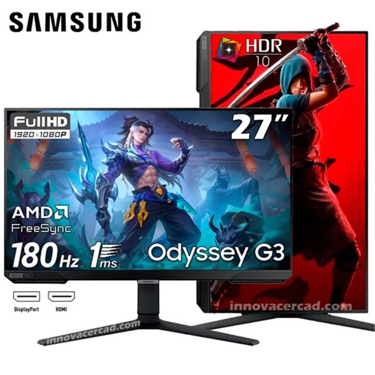 SAMSUNG - MONITOR 27¨ ODYSSEY G3 180HZ