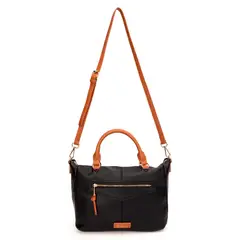 GACEL - Cartera - Dos Asas Mediana - - Negro