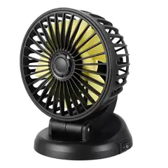 GENERICO - Ventilador Auto Interior 360° Ventilador Portátil 12v