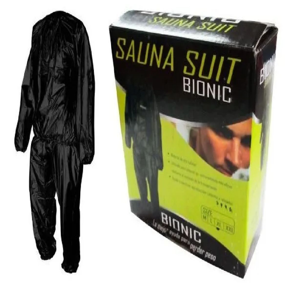 BIONIC - Traje Sauna Negro