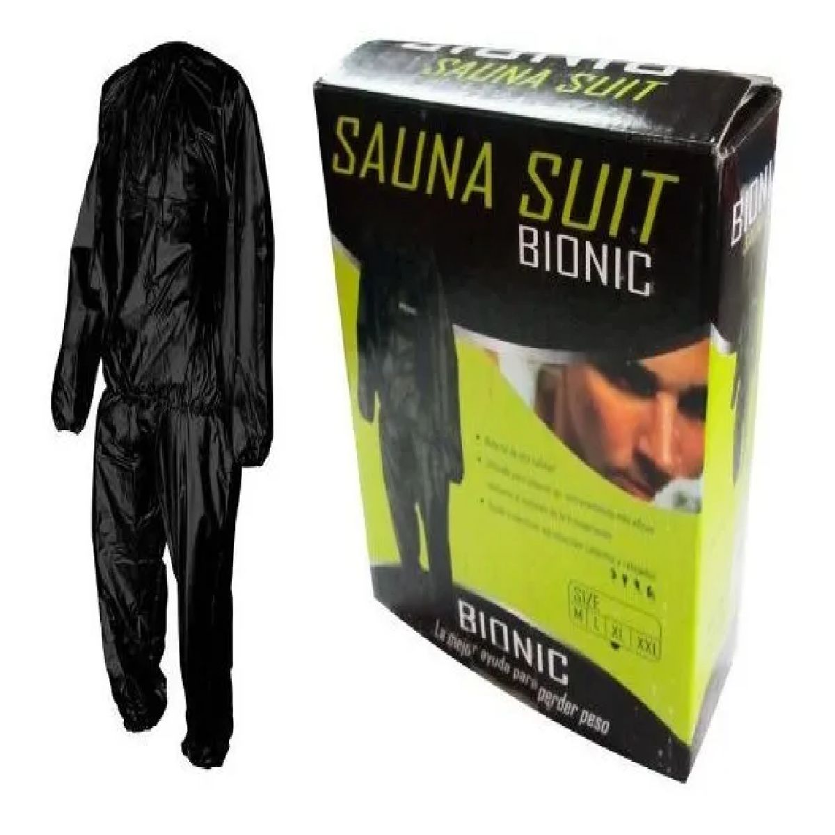 BIONIC - Traje Sauna Negro