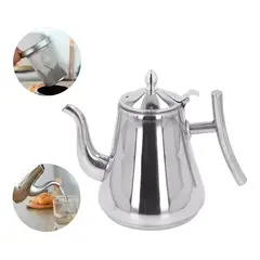 GENERICO - Tetera Infusor Acero Inoxidable Para Té Y Infusiones 1 Litro