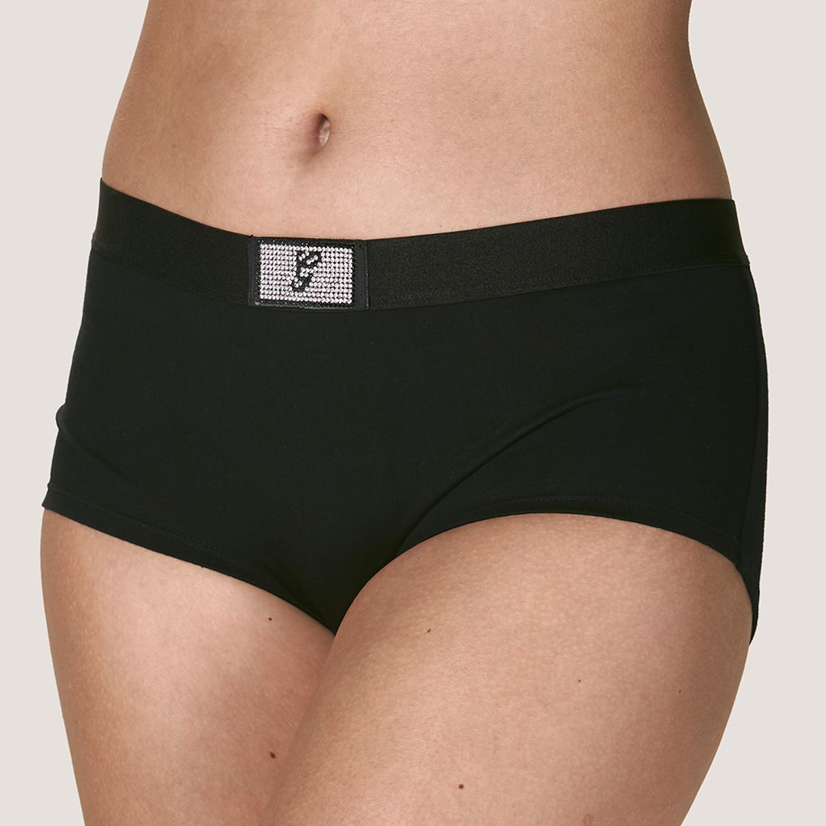 LADY GENNY - Pantaleta Algodón Con Strass - Cómoda Y Moderna