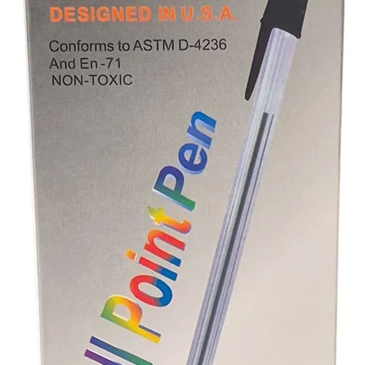GENERICO - Kit de lápices de pasta Punta Fina Tinta Negra 50 und