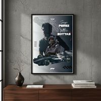 Cuadro Cadillac de Fórmula 1 2026 Sergio “Checo” Pérez + Marco