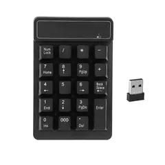 GENERICO - Teclado Numérico Inalámbrico 24ghz Semi-mecanico Waterproof