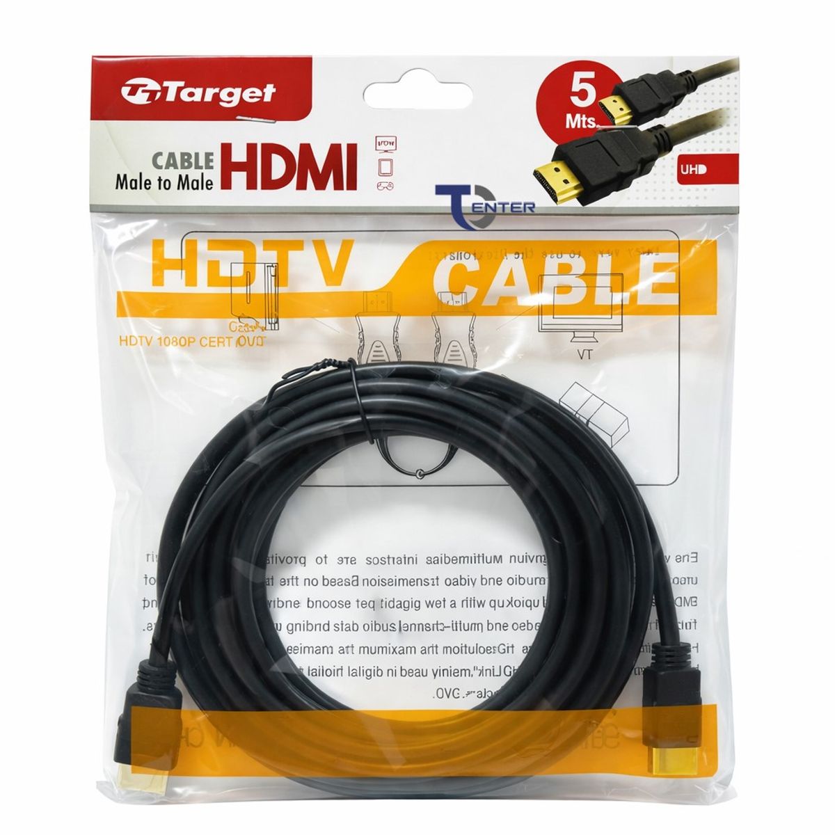 TARGET - Cable HDMI Target 5 mts Full HD 1.4