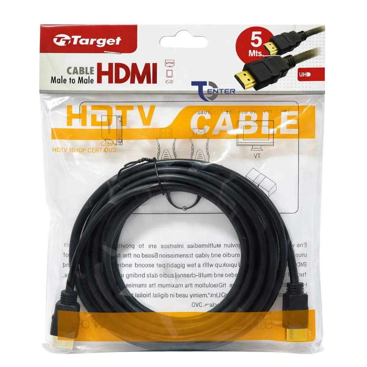 TARGET - Cable HDMI Target 5 mts Full HD 1.4