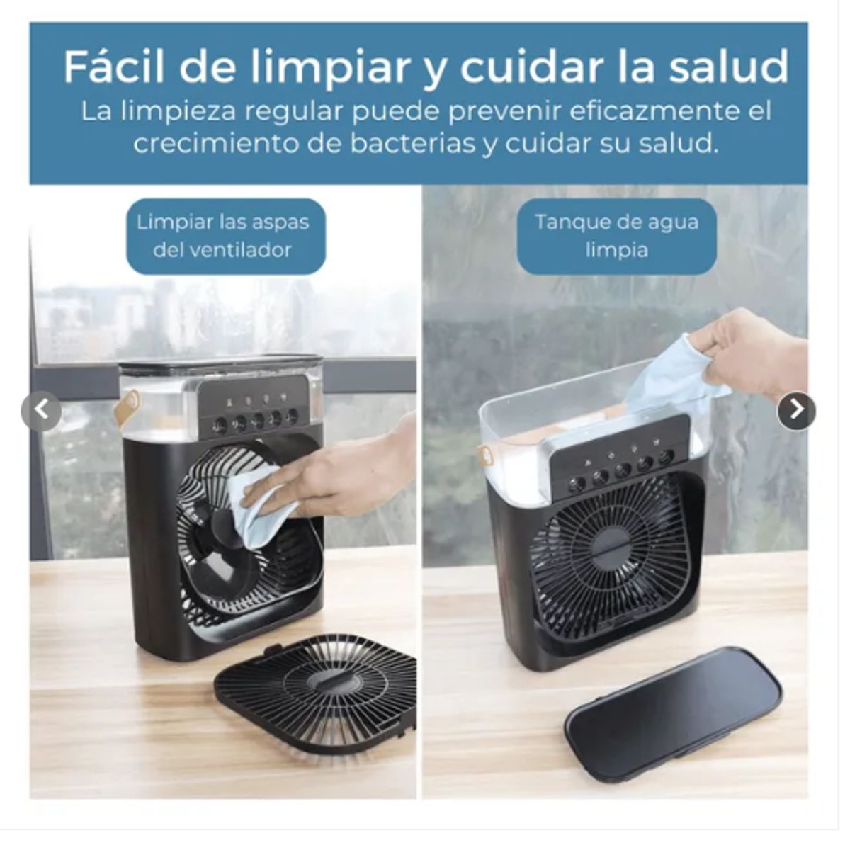 GENERICO - Ventilador Portatil  Usb Portatil