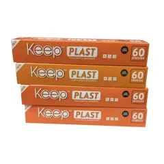 GENERICO - Film Plastico 60m Facil Uso Practico Marca Keep Transparente