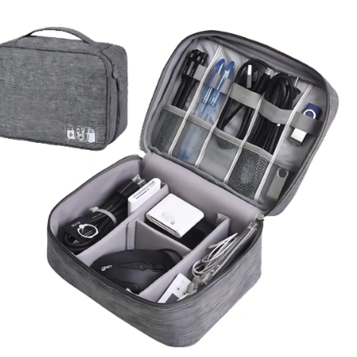 GENERICO - Estuche Organizador Cables Ordenador Bolso Organizador Viaje