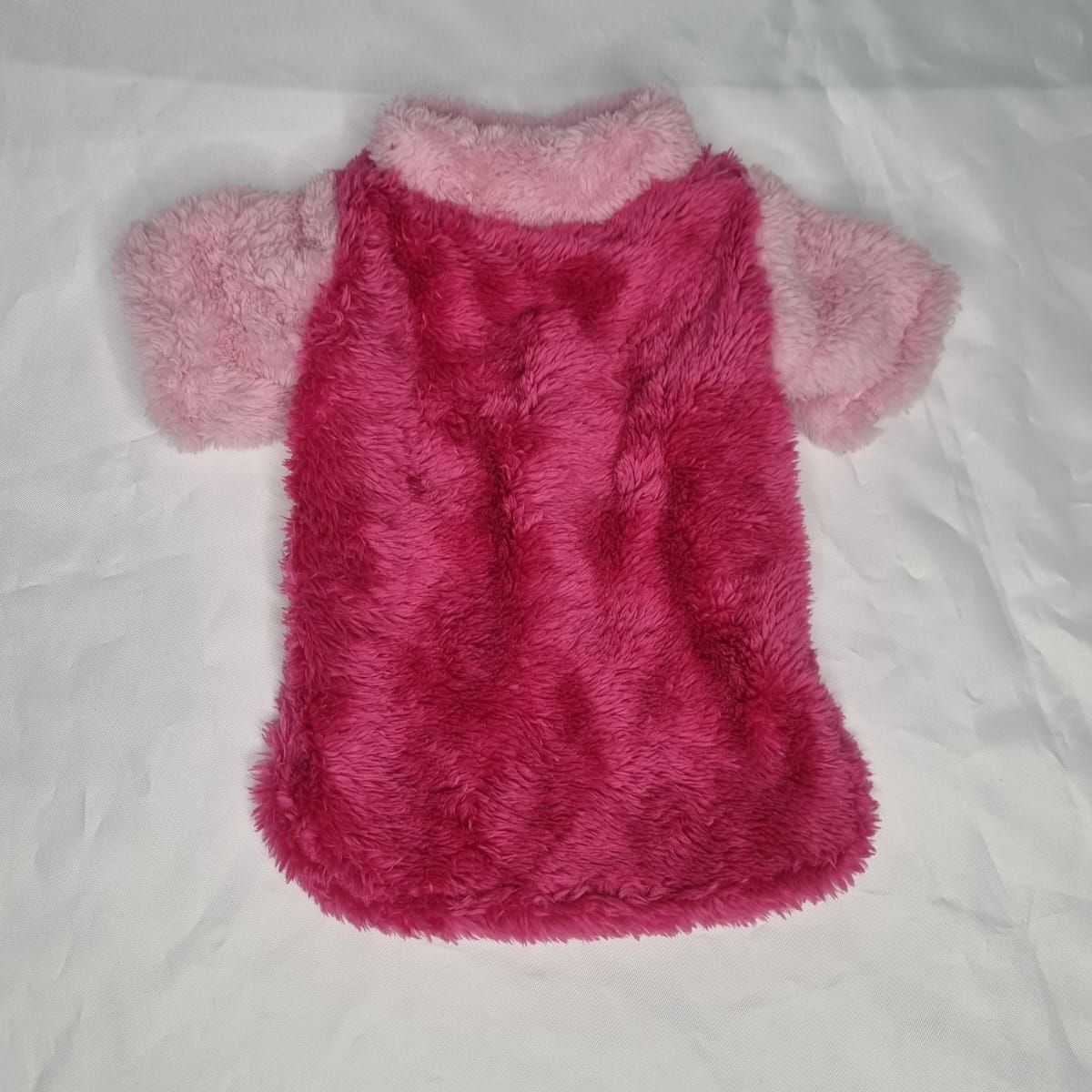 EL MUNDO DE EMMA - Polerón mascota cordero fucsia con rosa talla S