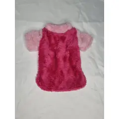 EL MUNDO DE EMMA - Polerón mascota cordero fucsia con rosa talla S