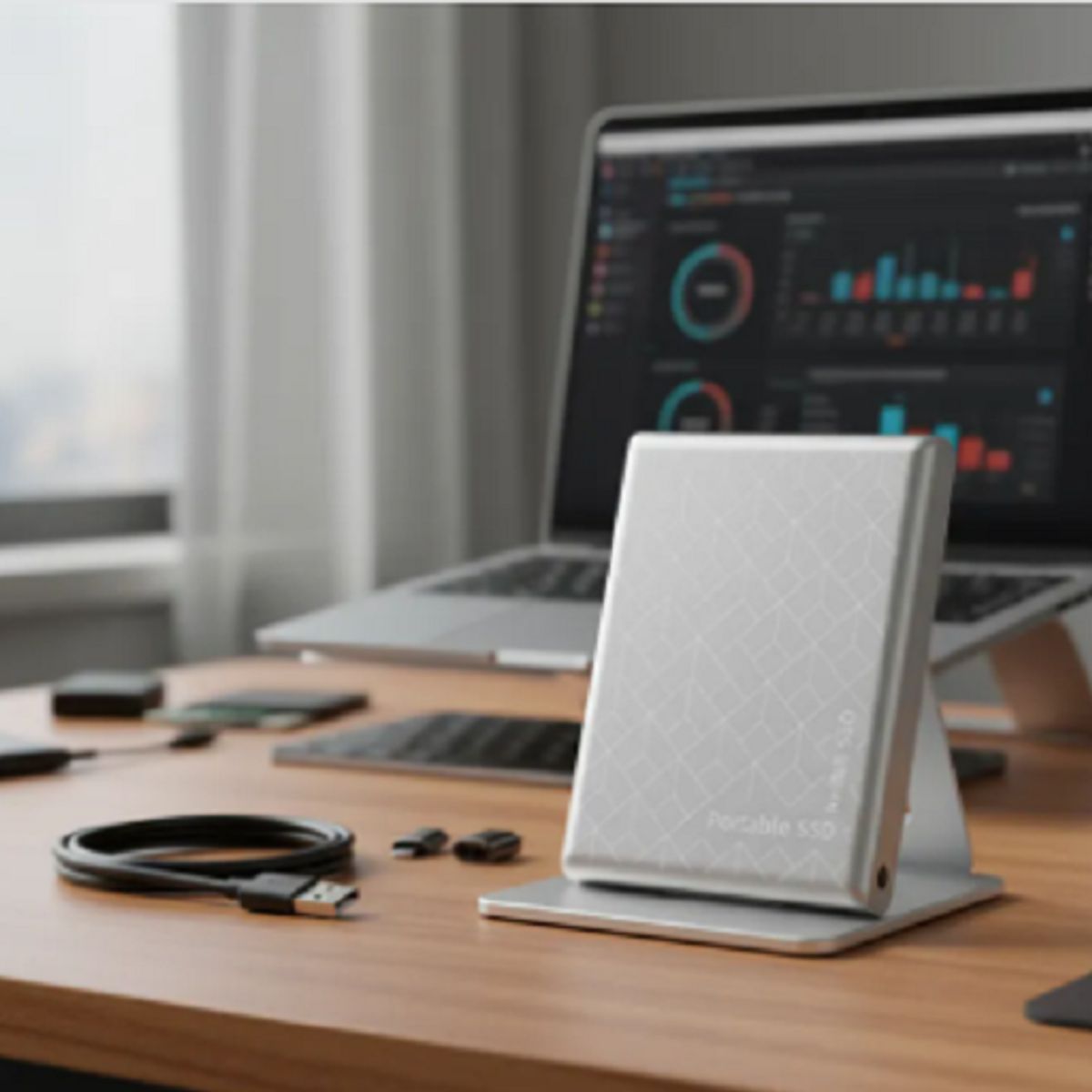 GENERICO - Disco duro externo de alta velocidad disco duro portátil de 1TB SSD  USB31