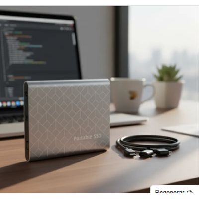 Imagen 2 del producto Disco duro externo de alta velocidad disco duro portátil de 1TB SSD USB31