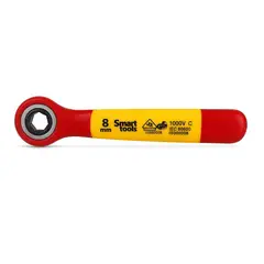 SMART TOOLS - Llave Corona Plana Chicharra Aislada 8 mm VDE 1000V – 10380008