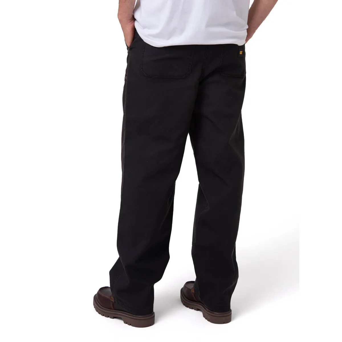CAT - Pantalón Hombre Straight Double Negro CAT