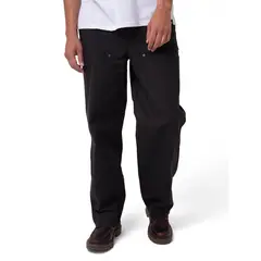CAT - Pantalón Hombre Straight Double Negro
