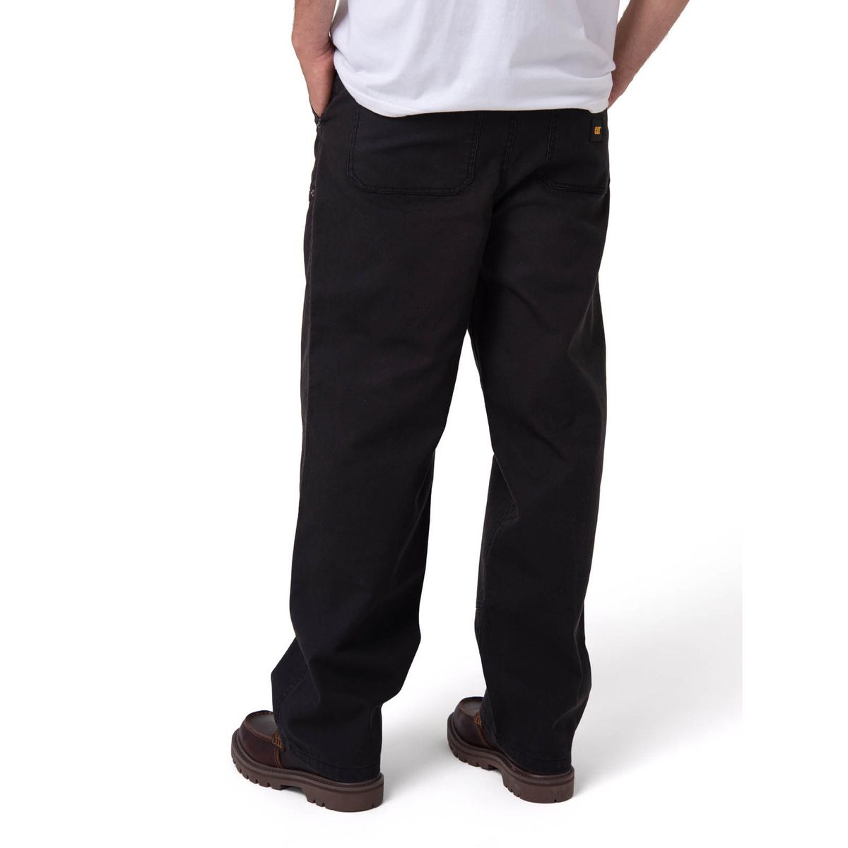 CAT - Pantalón Hombre Straight Double Negro CAT