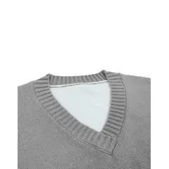 KIRAMA CLOTHING STORE - Suéter Casual Cuello en V en Contraste