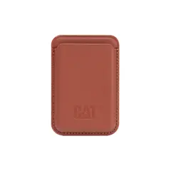 CAT - Billetera Cuero Unisex Aruba Magsafe Wallet Café