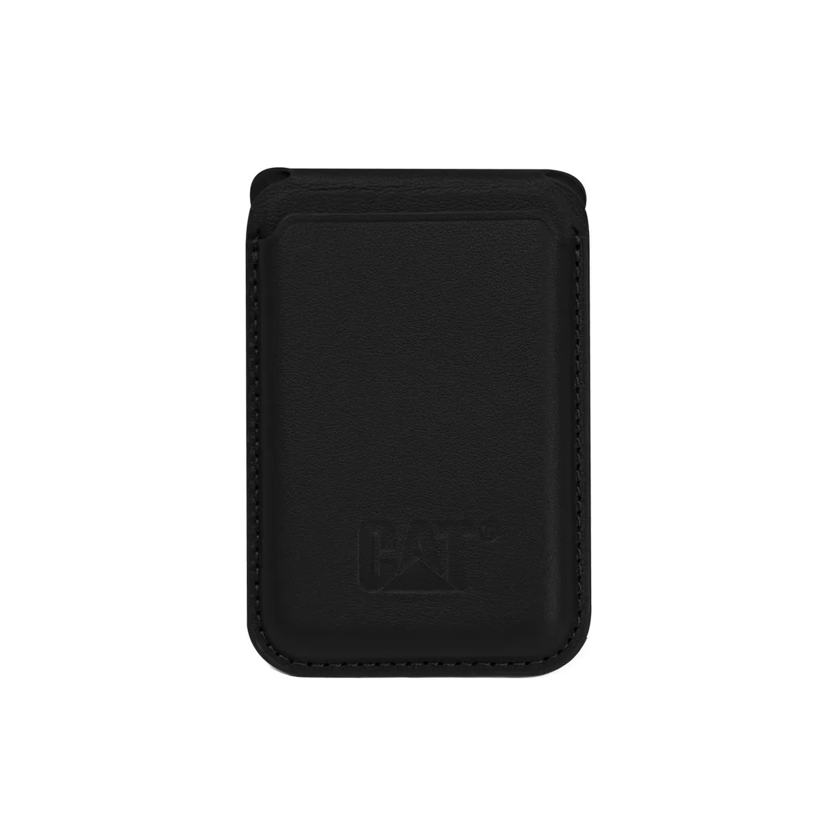 CAT - Billetera Cuero Unisex Morocco Magsafe Wall Negro CAT