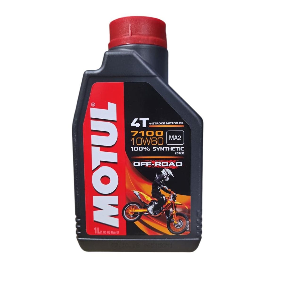 MOTUL - Aceite de Moto 10w 60 Off Road Motul Full Sintetico 1L 4t