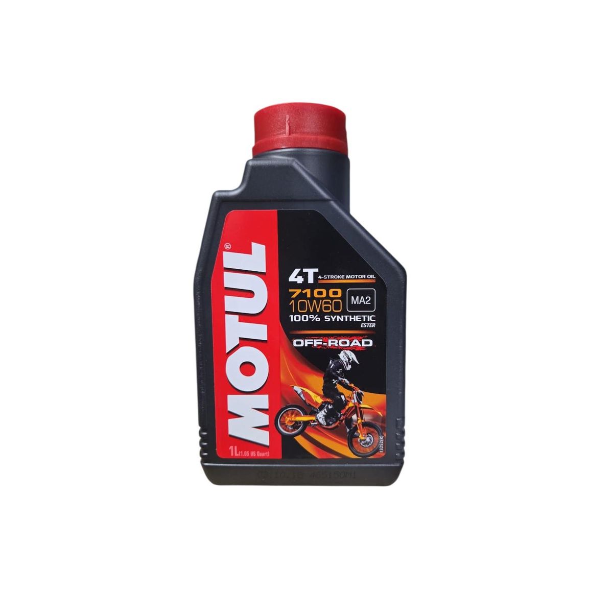MOTUL - Aceite de Moto 10w 60 Off Road Motul Full Sintetico 1L 4t
