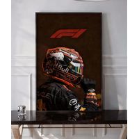 Cuadro Red Bull Racing F1 Max Verstappen Campeón Mundial f1