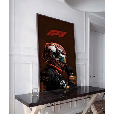 Imagen 2 del producto Cuadro Red Bull Racing F1 Max Verstappen Campeón Mundial f1