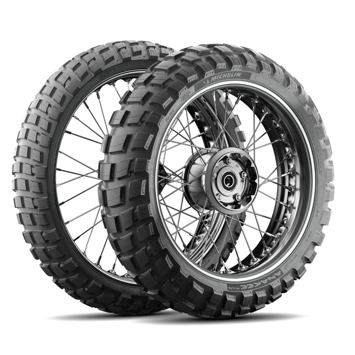 MICHELIN - Neumático para moto Michelin 11080R19 59R ANAKEE WILD F TLTT