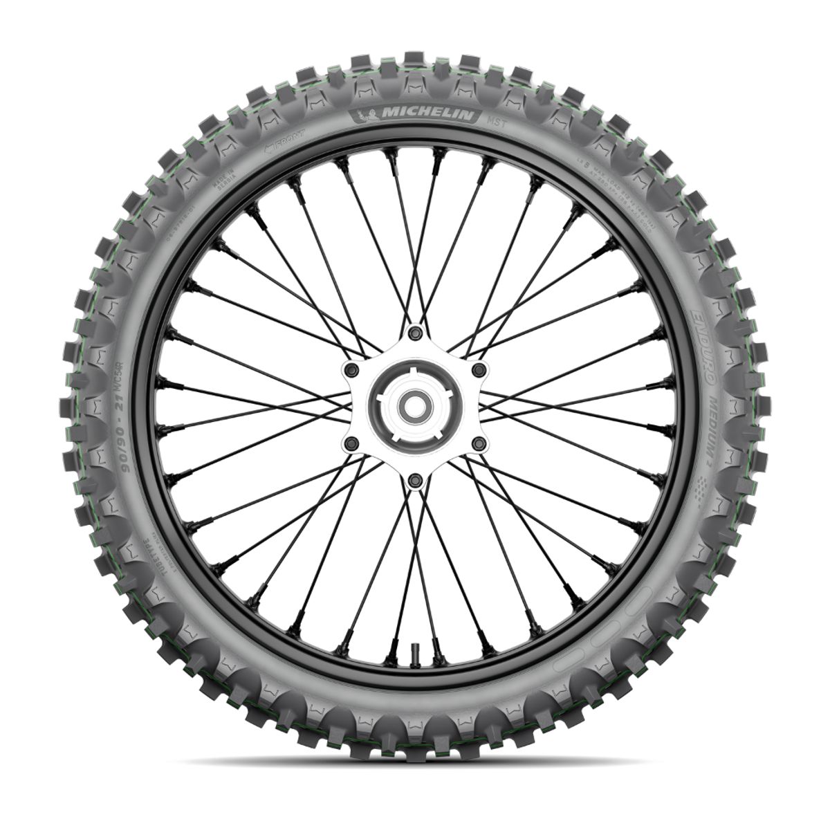 MICHELIN - Neumático para moto Michelin 90100-21 57R ENDURO MED 2 F TT