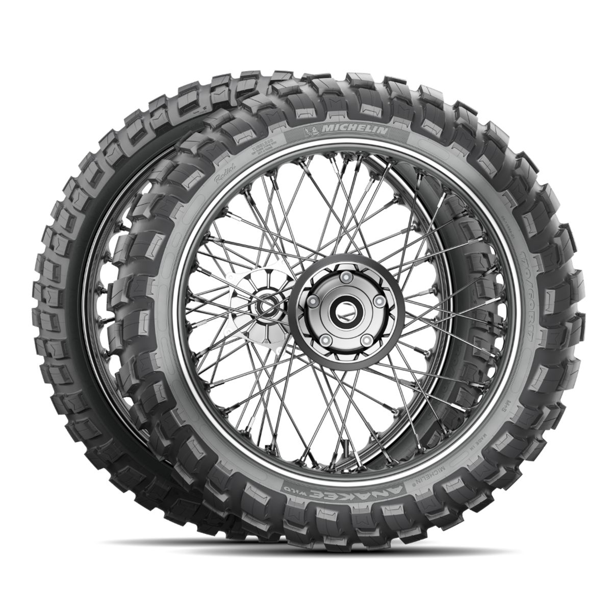MICHELIN - Neumático para moto Michelin 13080R17 65H ANAKEE ADV R TLTT