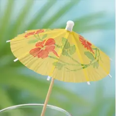 EN VARA'S MEATS & GRILL - Pinchos Palillos Tipo Paraguas Colores Para Cóctel 20 Unidades