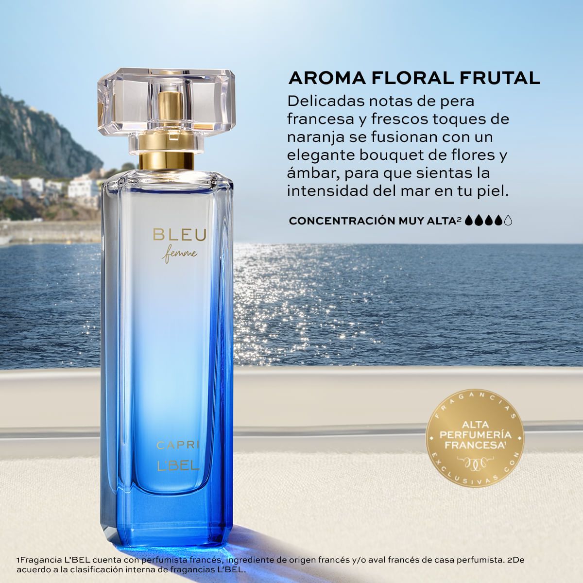 GENERICO - Perfume Bleu Femme Capri LBEL