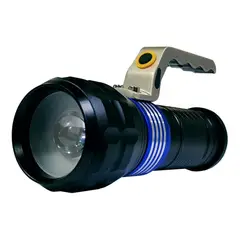 GENERICO - Linterna Tactica Led Recargable Larga Distancia Alcance Zoom