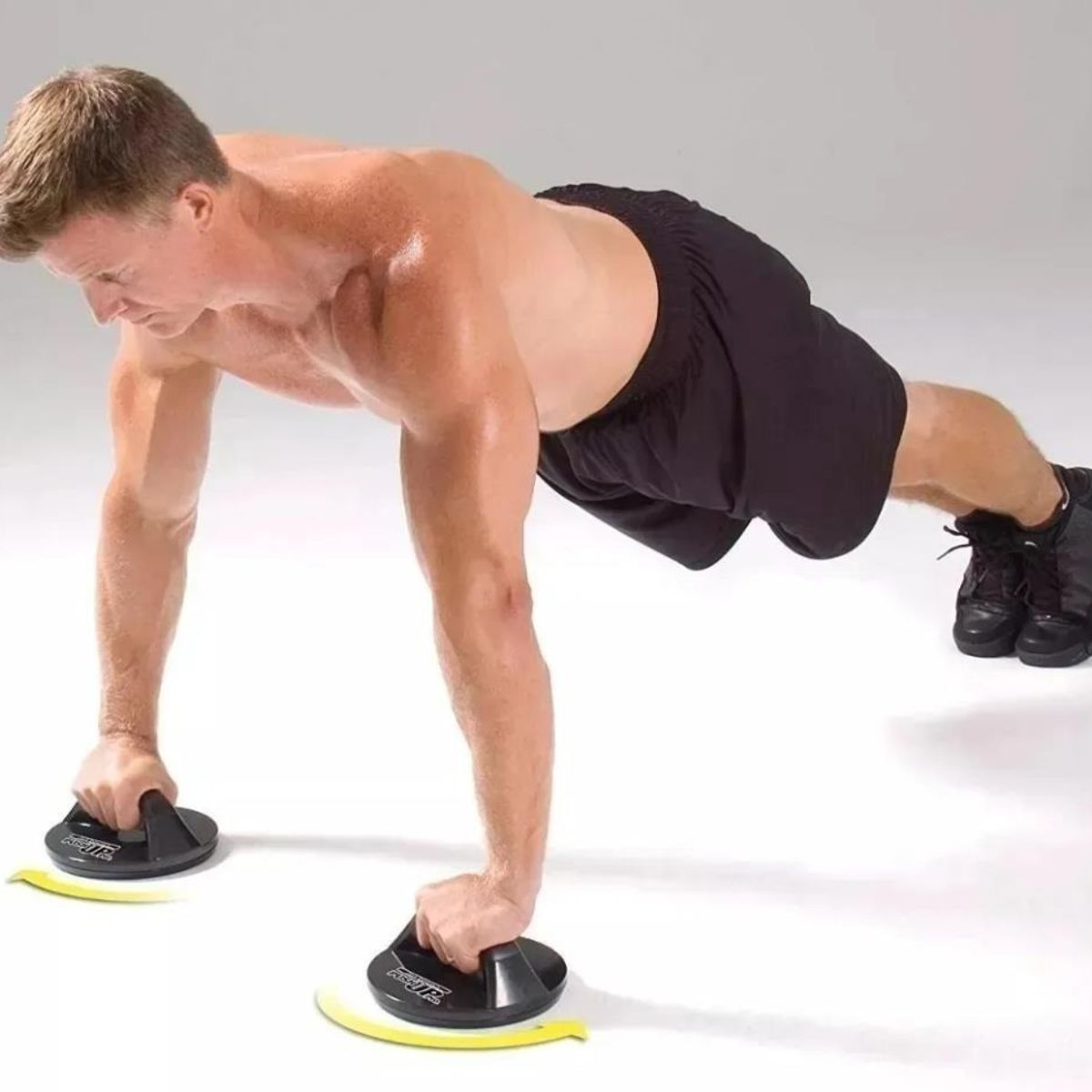 GENERICO - Soporte Push Up Pro Profesionales Giratorio Flexiones Pecho