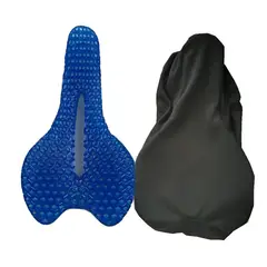 GENERICO - Funda Cubre Sillín Asiento Bicicleta Gel Acolchonado Sport
