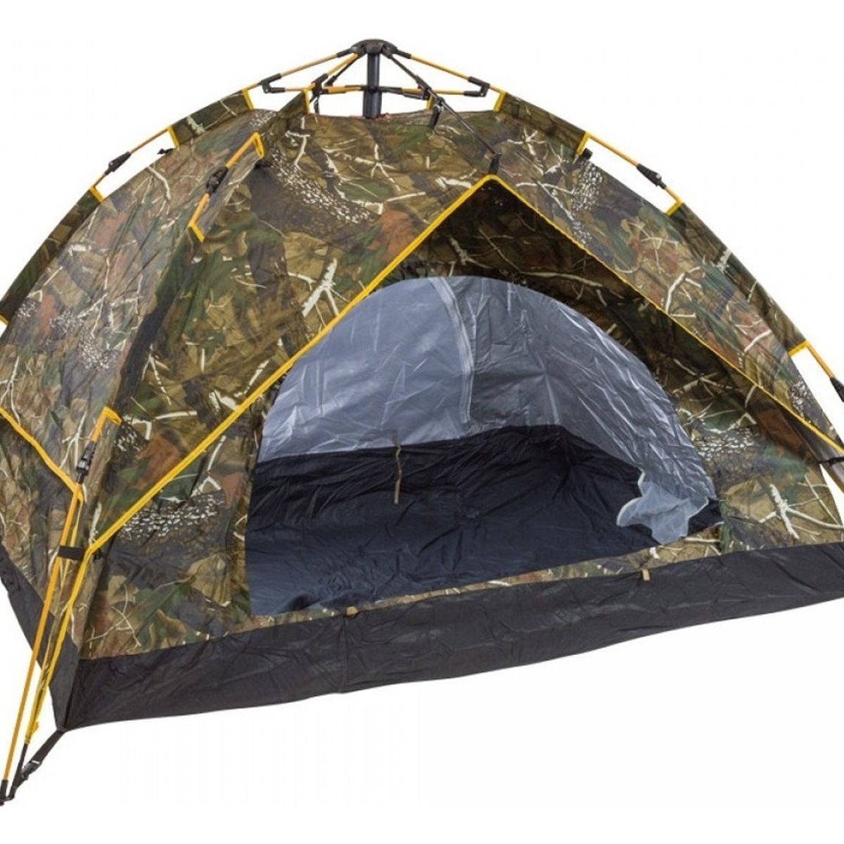 GENERICO - Carpa Camuflaje Para Camping Autoarmable 4 Personas