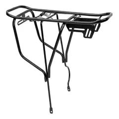 GENERICO - Parrilla Bicicleta Aluminio Freno Disco Y Vbrake Force Color NEGRO - 212083