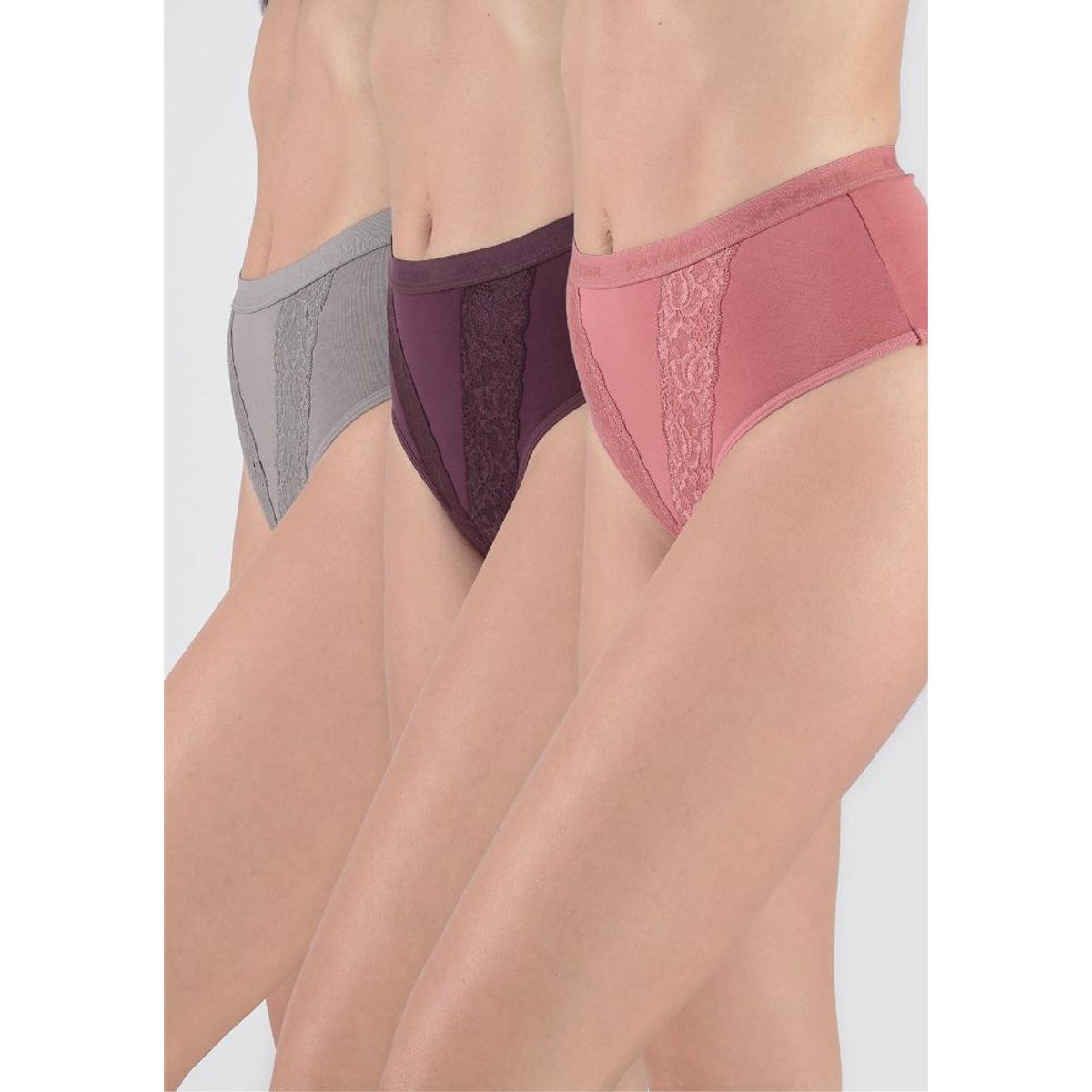 KAYSER - Pack 3X Calzon Maxi Algodón P31080-BUR2 Kayser