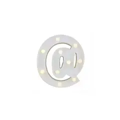 GENERICO - Letra con luz led blanco