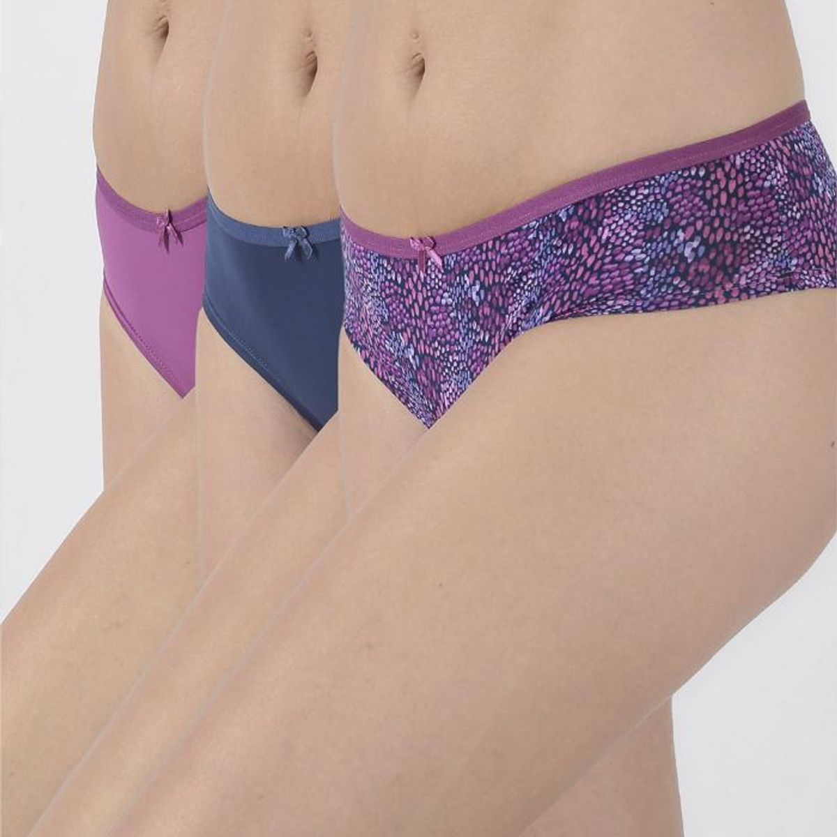 KAYSER - Pack 3x pantaleta microfibra P31415-MOR Kayser