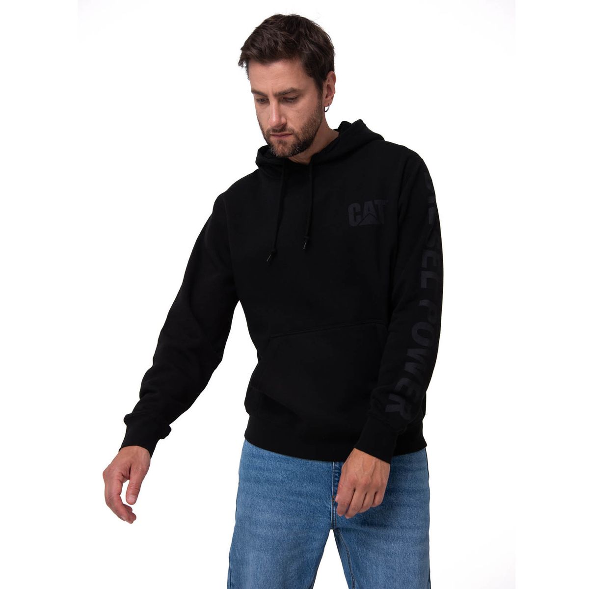 CAT - Polerón Hombre Diesel Power Pullove Negro CAT