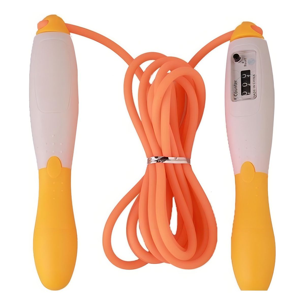 GENERICO - Cuerda Para Saltar Contador Analogo Deporte Fitness  237032 Color Rosa-237032