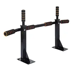 GENERICO - Barra Push Up Ejercicios Flexiones Dominadas Multifuncional Color Negro - 237090