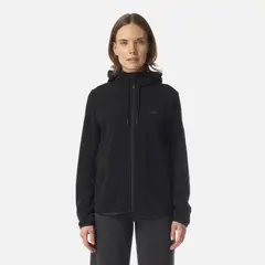 LIPPI - Polar Mujer Stripes Nano-F Full Zip Hoody Negro
