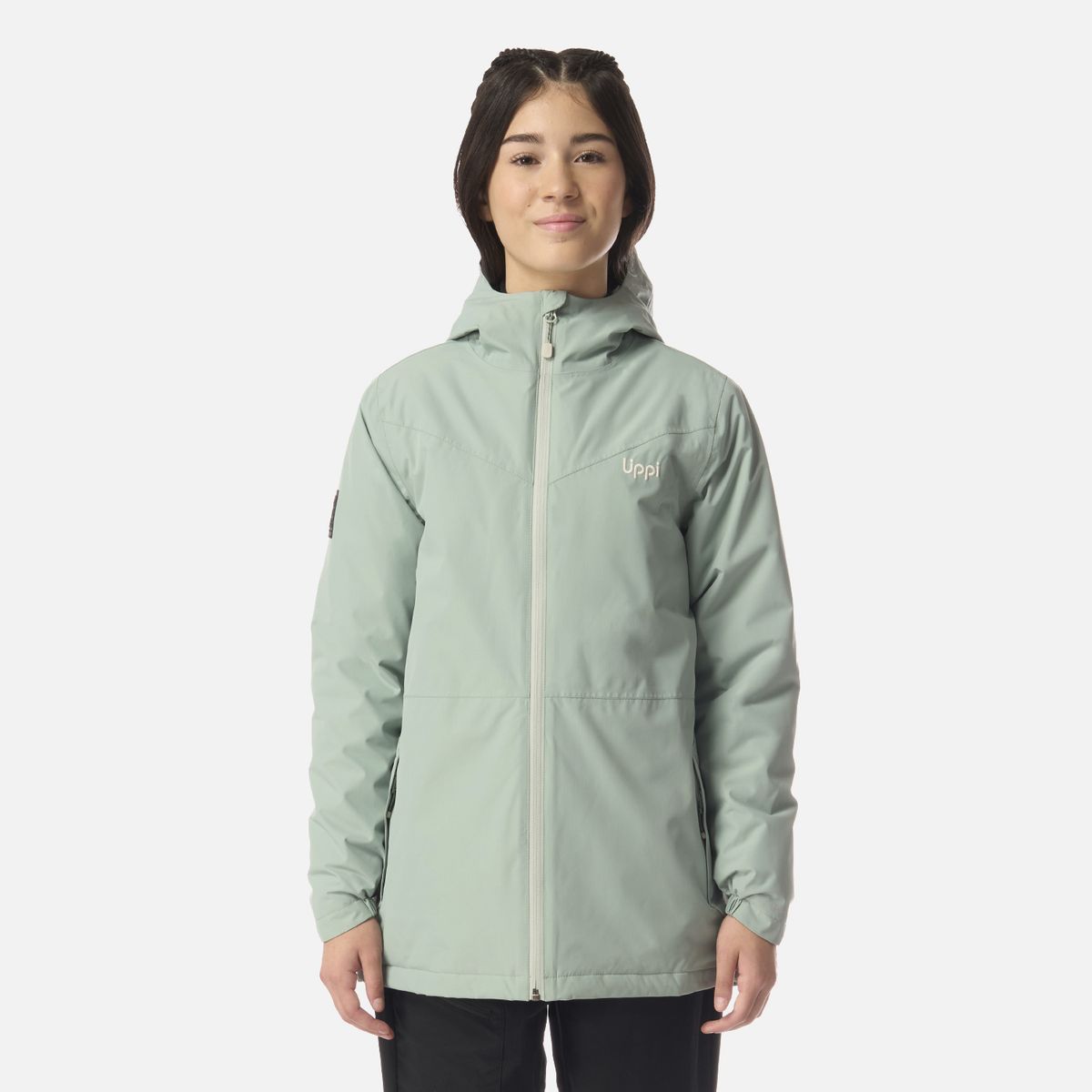 LIPPI - Chaqueta Teen Girl Cold Place B-Dry Hoody Jacket Jade Lippi