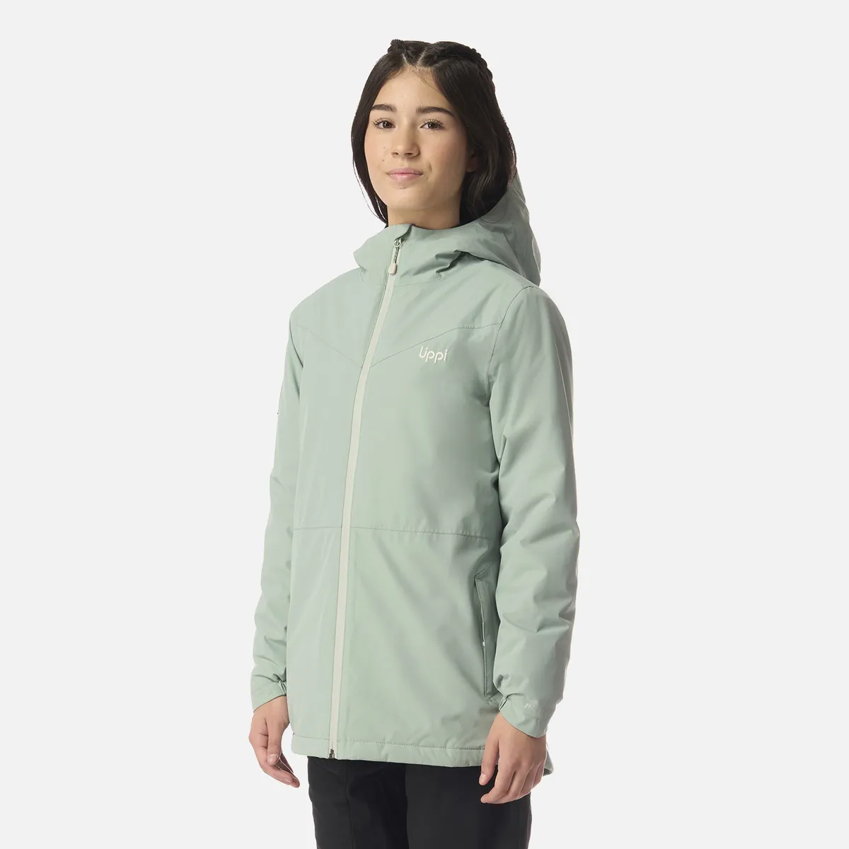 LIPPI - Chaqueta Teen Girl Cold Place B-Dry Hoody Jacket Jade Lippi