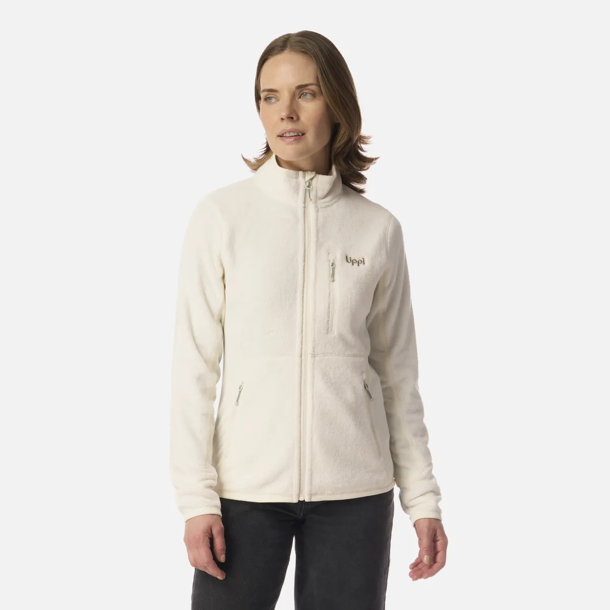 LIPPI - Polar Mujer Numan Shaggy-Pro Jacket Crema Lippi